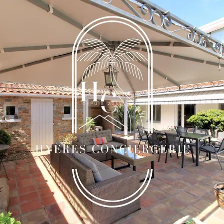 Villa Les Salins Rez De Jardin Clim Wifi Parking By Hc *