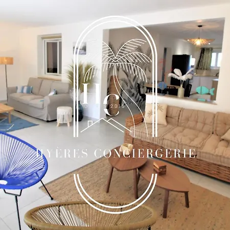 Villa Les Salins Rez De Jardin Clim Wifi Parking By Hc *