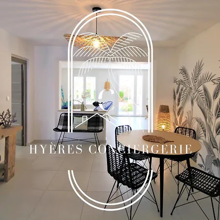 Villa Les Salins Rez De Jardin Clim Wifi Parking By Hc *
