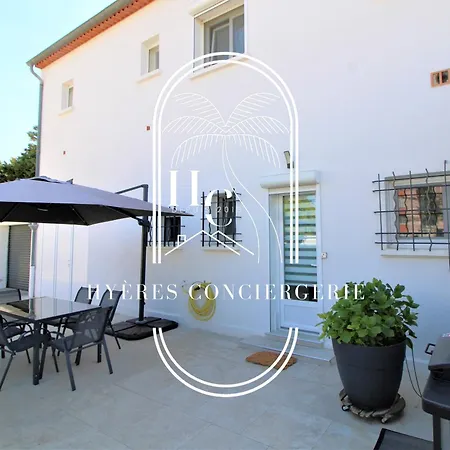 Les Salins Rez De Jardin Clim Wifi Parking By Hc * Hyeres